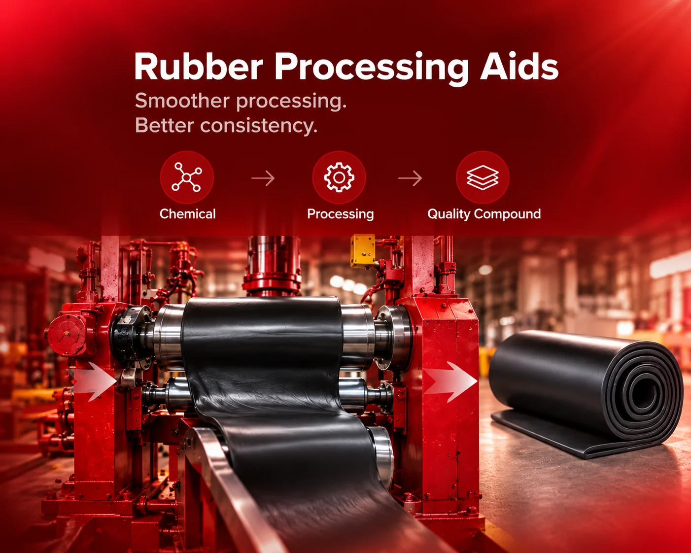 Rubber Processing Aids - Smoother Production